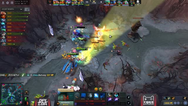 EHOME gets 3 kills!