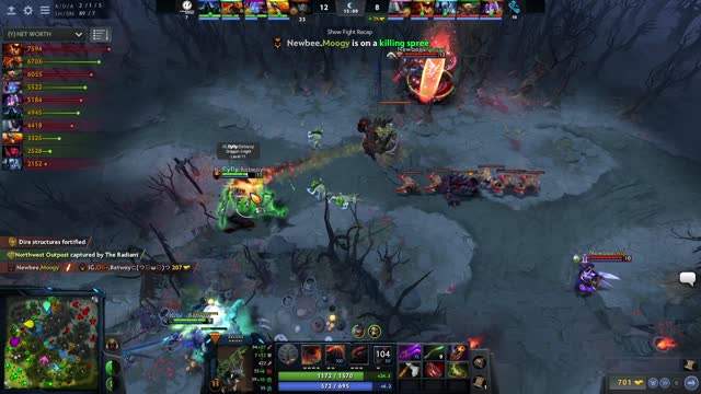 Newbee gets 2 kills!