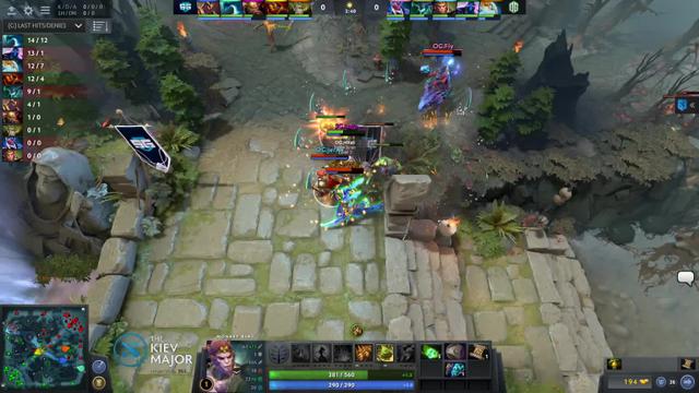 OG.JerAx takes First Blood on SG.tavo!