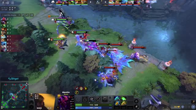 PSG.LGD.Faith_bian takes First Blood on TSpirit.Miposhka!