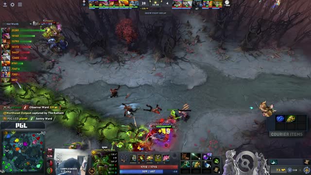 PSG.LGD gets 2 kills!