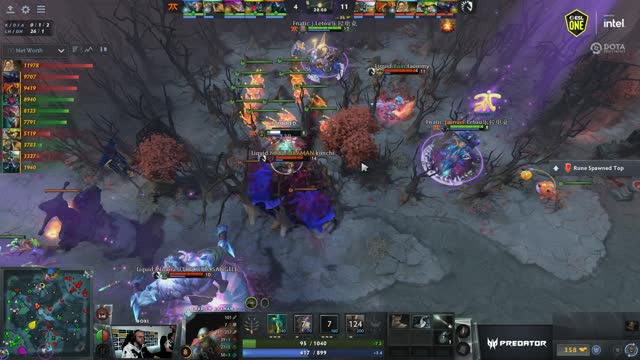 Secret.MATUMBAMAN kills Fnatic.Dj!