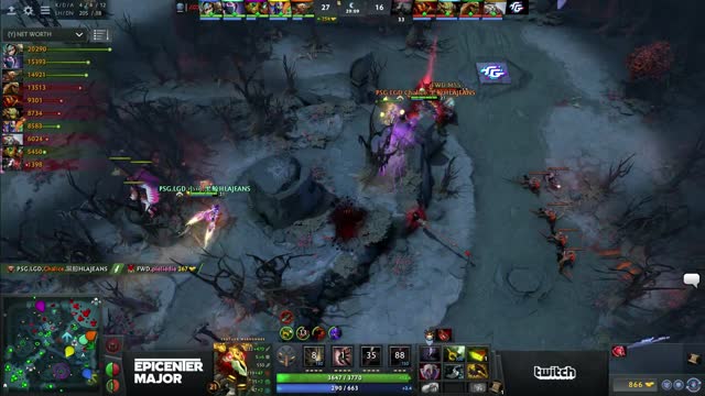 PSG.LGD.Chalice gets a double kill!