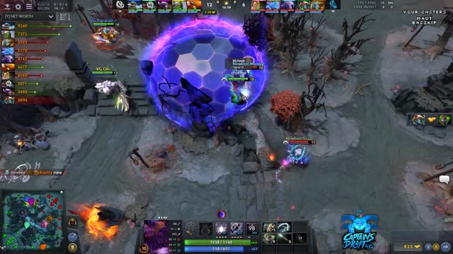 Newbee.Sccc kills VG.Fenrir!