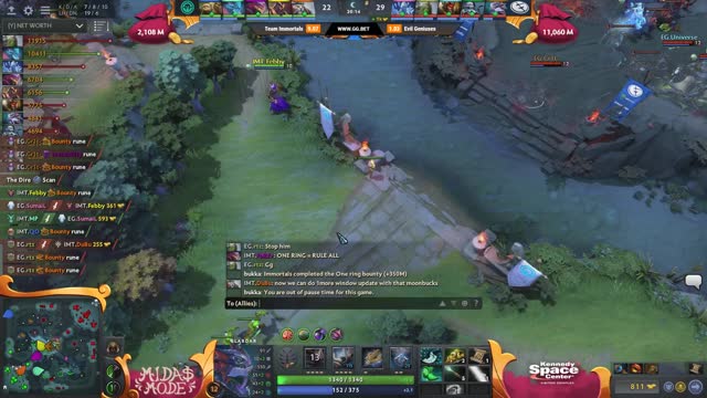 EG.Arteezy kills IMT.Febby!