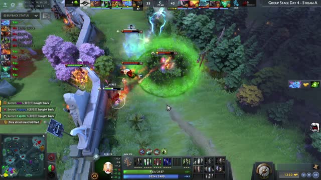 Newbee.Sccc kills Secret.YapzOr!