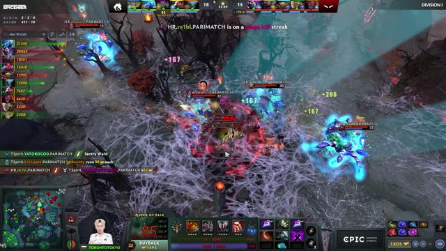 TSpirit.Yatoro gets a triple kill!