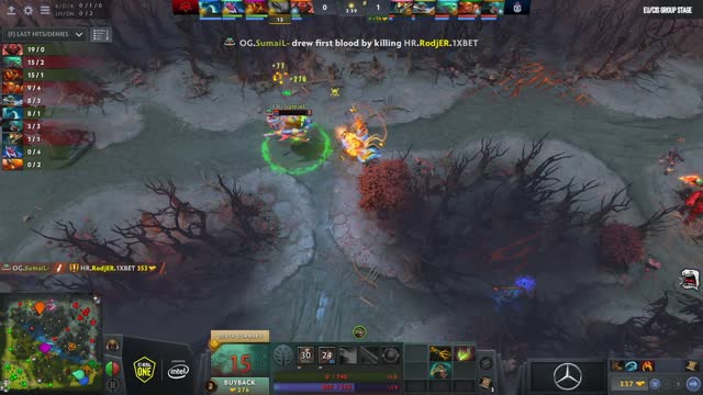 Suma1L takes First Blood on VP.RodjER!