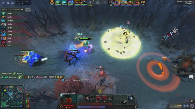 Fnatic.Abed kills RNG.- ah fu -!