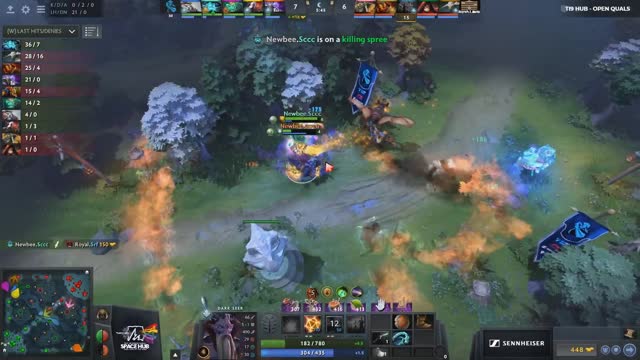 Newbee gets 2 kills!