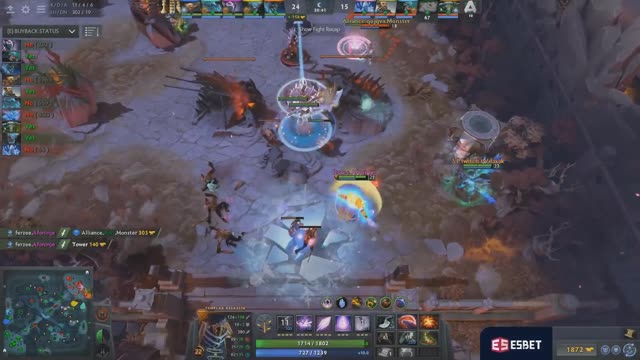 Afoninje gets a double kill!