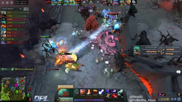 LFY.Monet's triple kill leads to a team wipe!