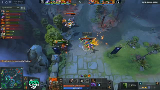 EG.Arteezy kills Liquid.iNSaNiA!