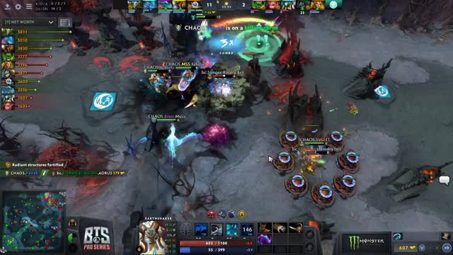 Newbee.Yawar gets a double kill!