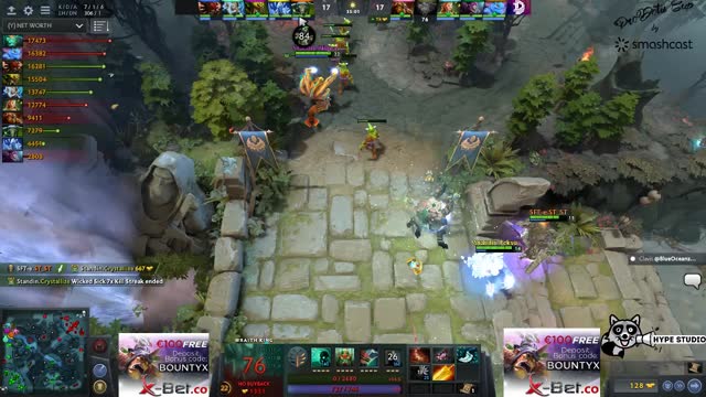 topson's triple kill leads to a team wipe!