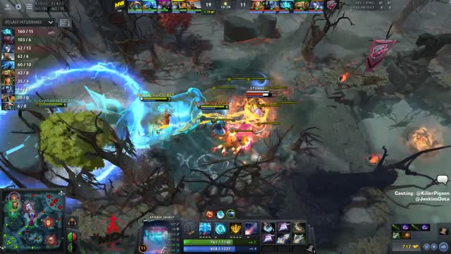 Na'Vi.Chu kills TSpirit.Iceberg!