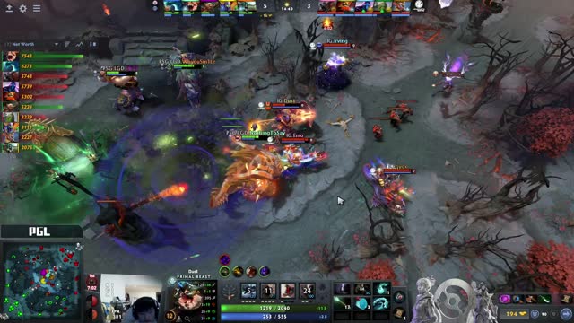 PSG.LGD gets 2 kills!