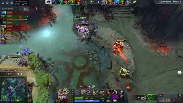 Secret.MidOne kills OpTic.CCnC!