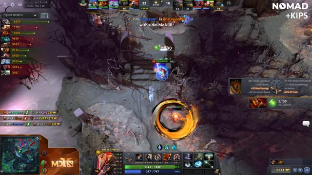 ��_��'s double kill leads to a team wipe!