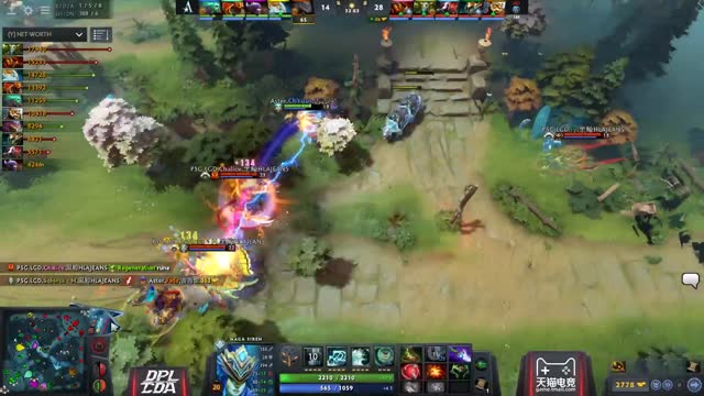 PSG.LGD.Maybe gets a triple kill!