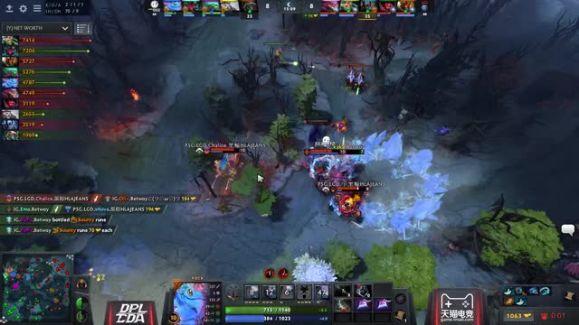 PSG.LGD trades 3 for 1!