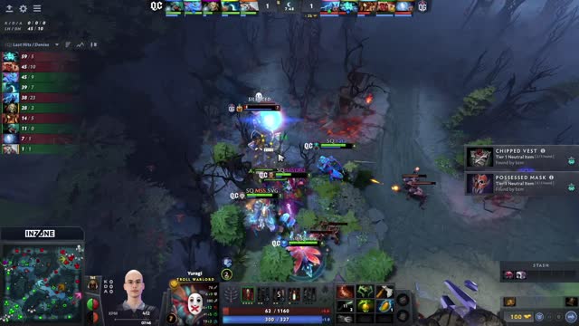 QCY.Quinn kills OG.Yuragi!