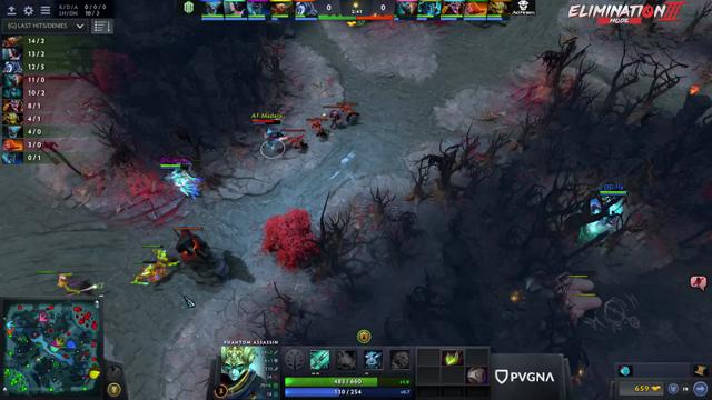 OG.JerAx takes First Blood on mouz.Madara!