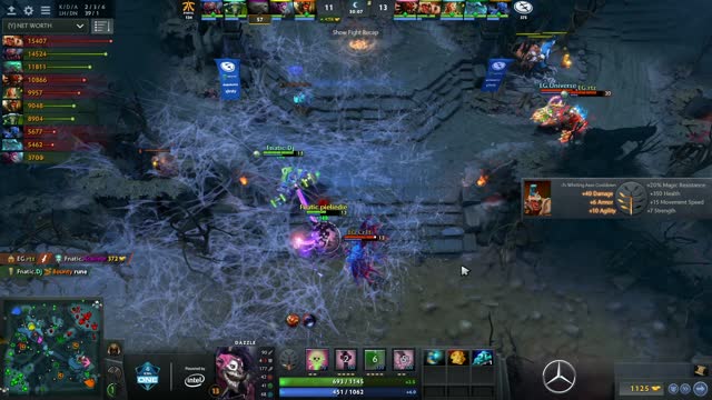 EG.Arteezy gets a double kill!