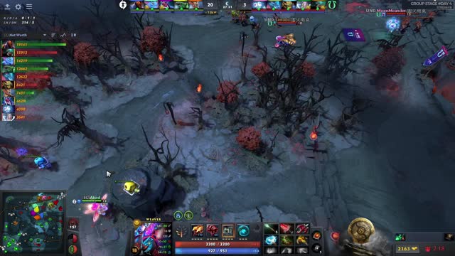 Arteezy kills UND.MoonMeander!