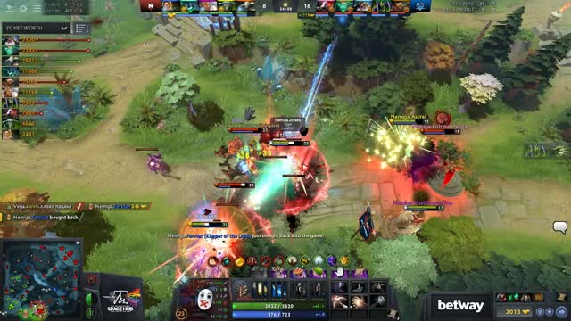 cAtfiSh's triple kill leads to a team wipe!