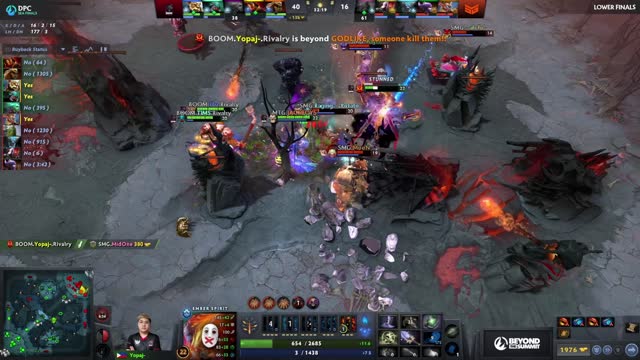 Yopaj-'s ultra kill leads to a team wipe!
