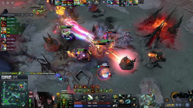 PSG.LGD gets 4 kills!