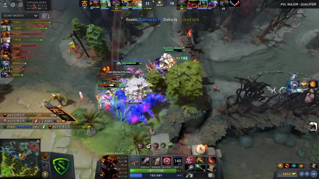 Fnatic.EternaLEnVy gets a triple kill!