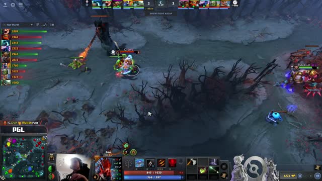 PSG.LGD gets a kill!