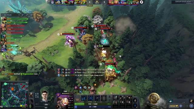 Arteezy kills OG.Ceb!