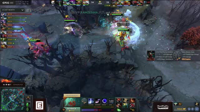 VP.Ramzes666 gets a double kill!