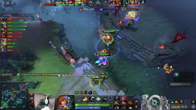 PSG.LGD gets 2 kills!