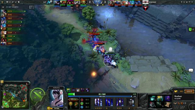 EHOME.old chicken kills Fnatic.EternaLEnVy!