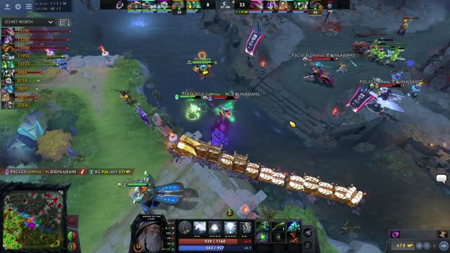 PSG.LGD.Maybe gets a triple kill!