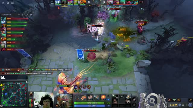 EHOME gets 2 kills!