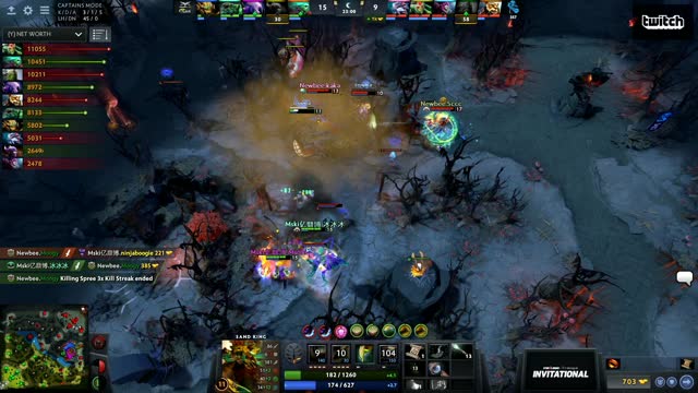 Newbee.Sccc gets a double kill!