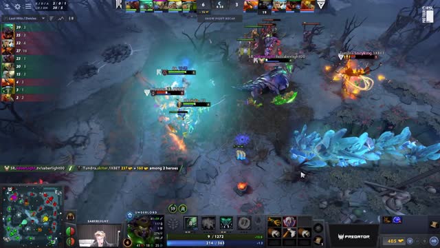 Arteezy gets a double kill!