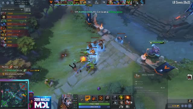 VP gets 2 kills!