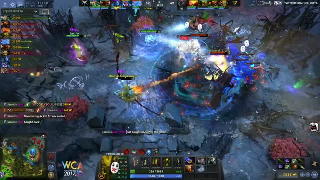 Mineski teamwipes CG!