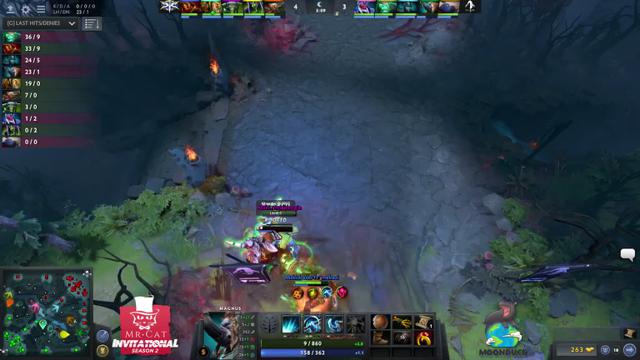 Mineski gets a kill!