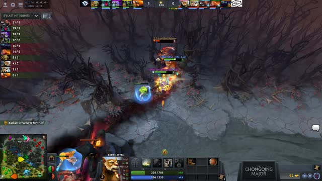 Fnatic.Universe kills lorelei!