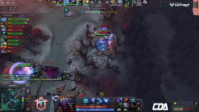 Elephant.Somnus丶M gets a triple kill!