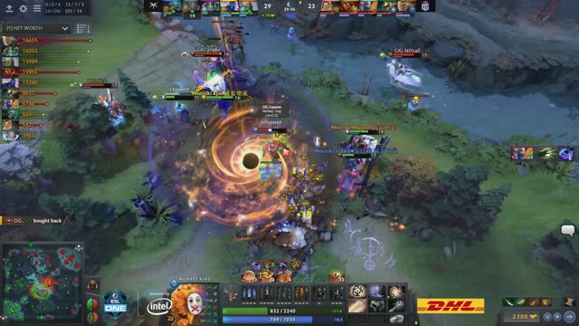 Topson gets a triple kill!