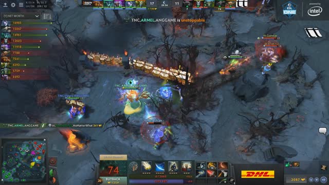 TNC.Armel gets a triple kill!