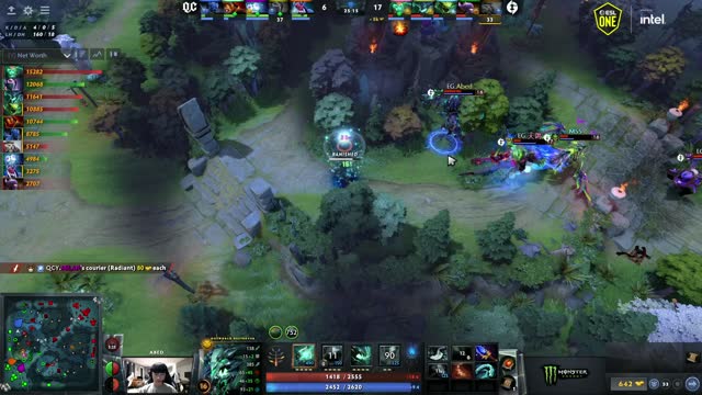 Arteezy gets a double kill!